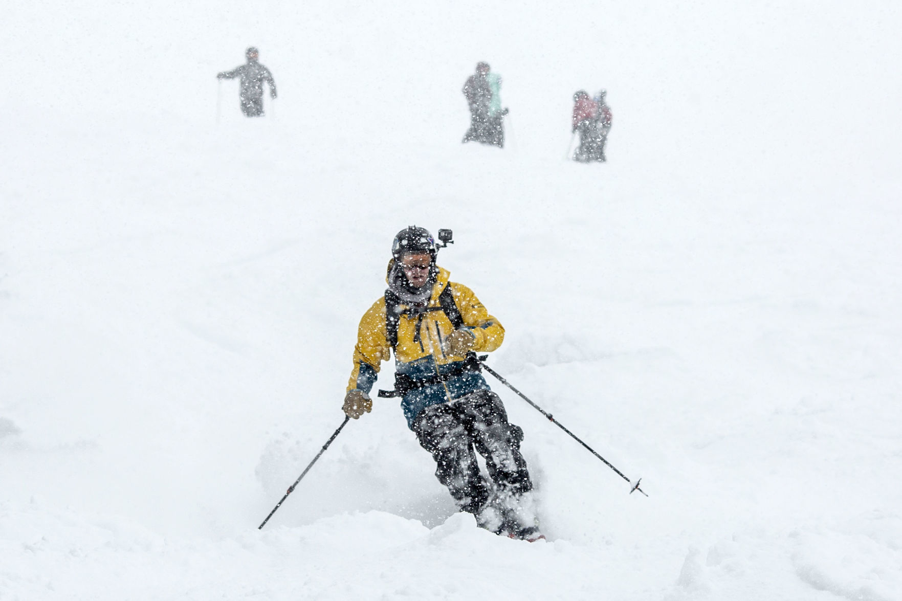 Fresh snow at Jackson Hole Mountain Resort